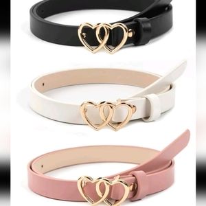 Heart Buckle Belt